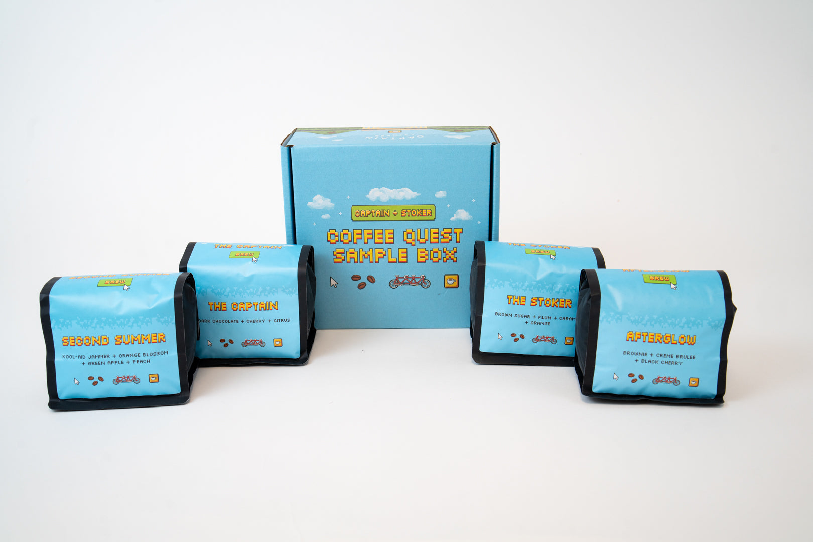 Online Only Sampler Pack – Captain + Stoker